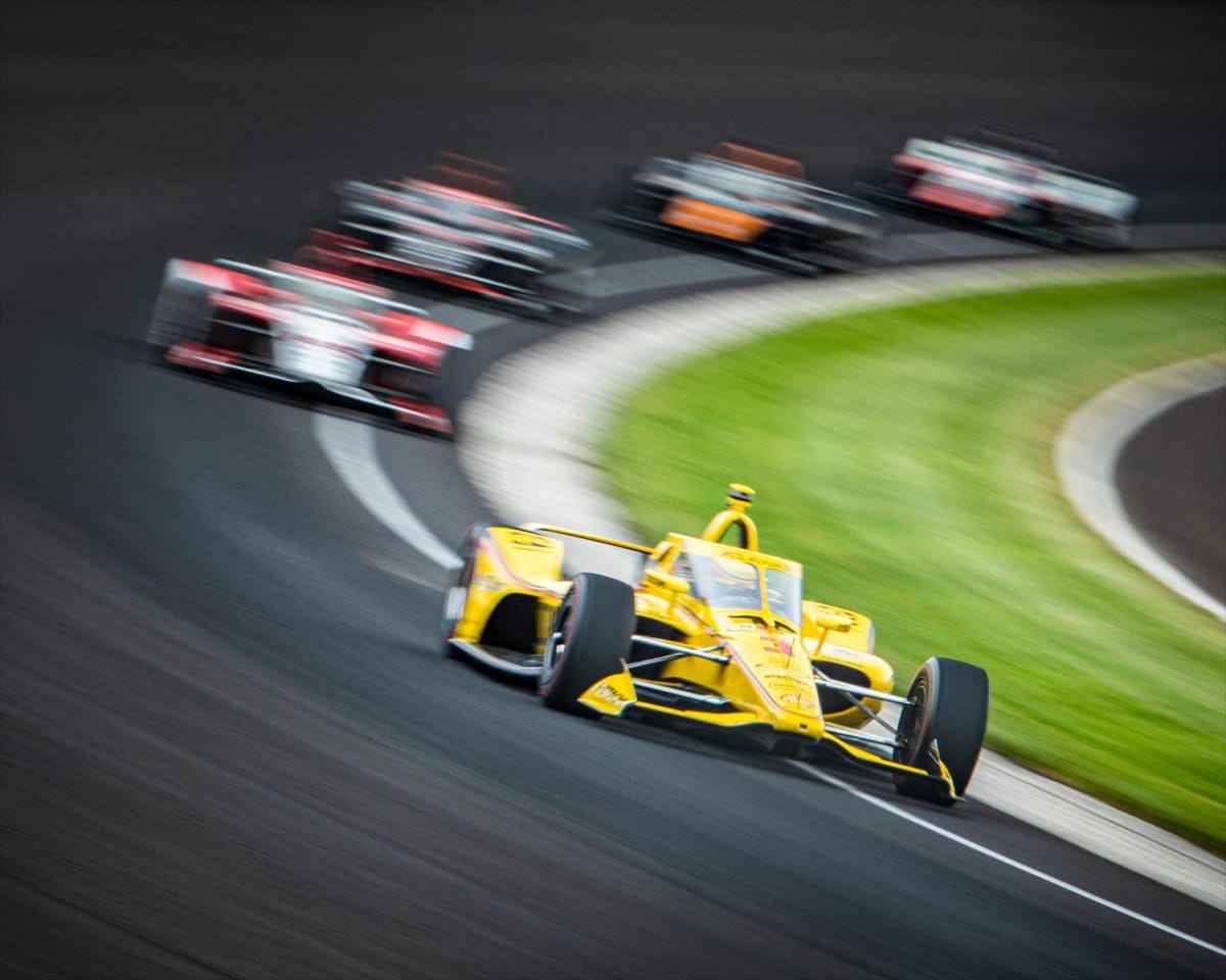Penske Punches From The Pack