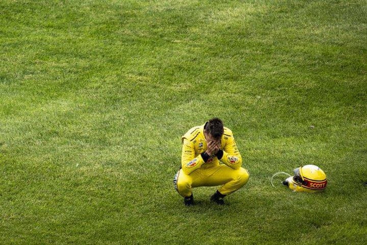 HOT SHOTS: Gutted.